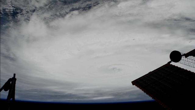 ISS Pass Over Hurricane Jose and Hurricane Irma 9/8/17