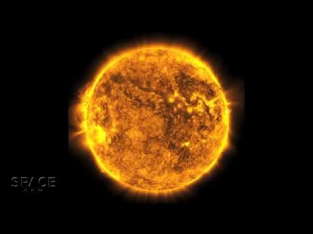 Sun 'Spins' As Spacecraft Rolls 360 Degrees