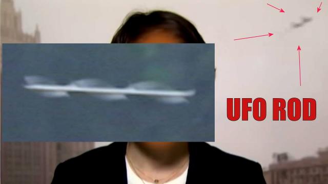 UFO: Flying Rod, During RT France News Segment