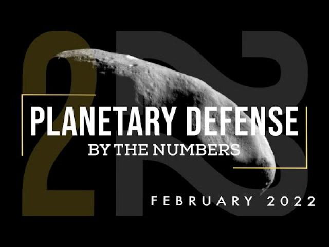 Planetary Defense: By the Numbers - February 2022