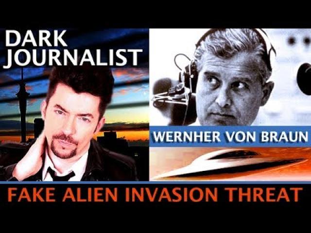 DARK JOURNALIST & DR. JOSEPH FARRELL: FAKE ALIEN INVASION THREAT! THE VON BRAUN UFO CARD 2020