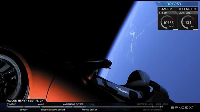 Watch SpaceX's Falcon Heavy launch a Tesla Roadster on 5th anniversary of debut flight