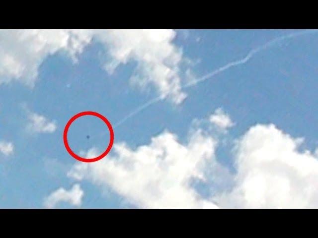 UFO CHASED BY JET UFO JULY 2014