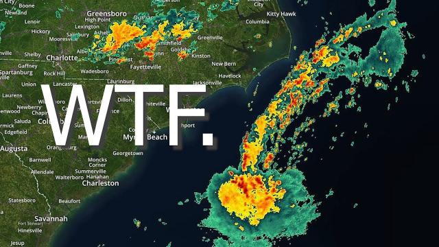Tropical Depression 3 could be a problem for North Carolina & Virginia today.
