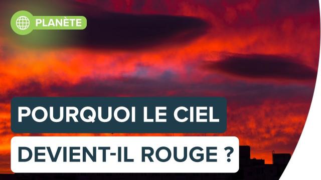 Pourquoi le ciel est-il rouge le soir ? | Futura