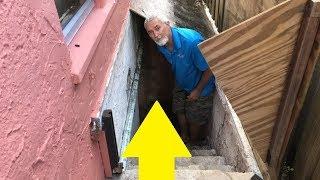 This Family Found Tunnels Under Their Basement; Later They Found Out That They Were Bottling Tunnels