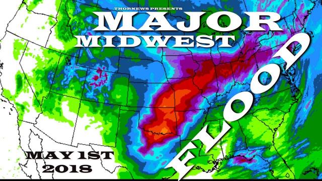Alert! MAJOR Midwest USA Flood May 1st -  10 states