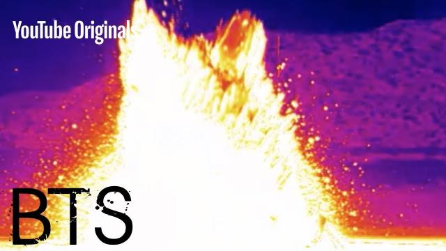 An Explosion in Slow Motion Thermal Vision!!