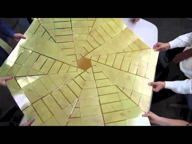 Origami-Style Space Solar Panels Unraveled | Video