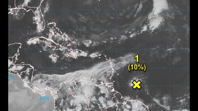 New Area with 10% Chance of Cyclone Formation