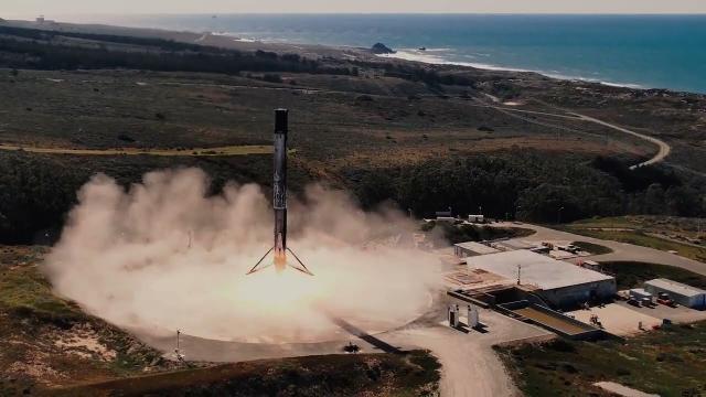 See SpaceX drone footage of spy satellite launch & booster landing