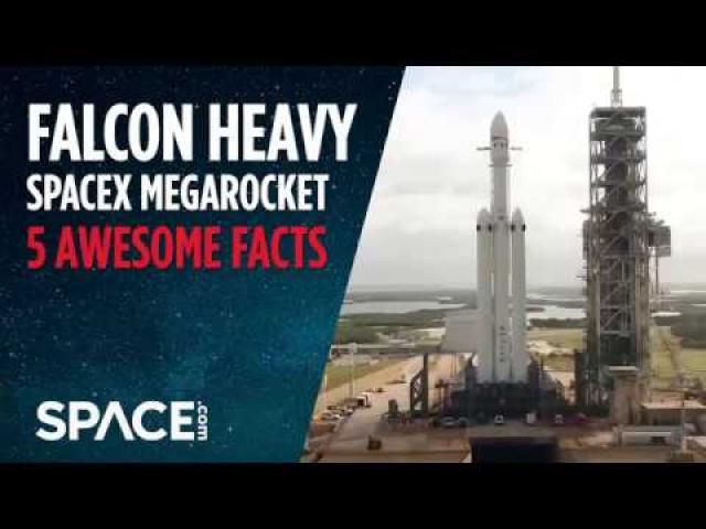 SpaceX Falcon Heavy Megarocket - 5 Awesome Facts