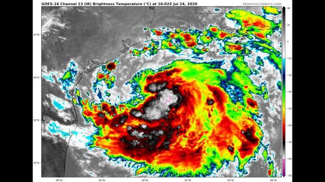 Texas Alert! Tropical Storm Hannah continues to Strengthen! Hawaii Alert! Hurricane Douglas coming!