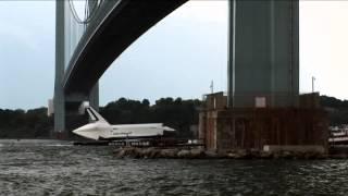 Spaceship Enterprise Barges Into Bayonne | Video