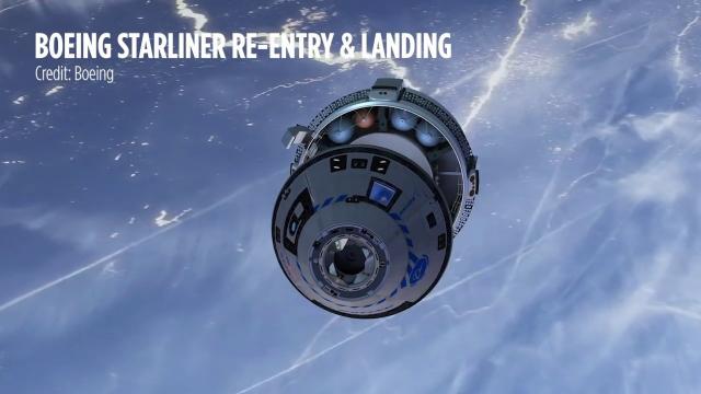 Watch Boeing's Starliner Capsule Land at White Sands in Amazing Animation