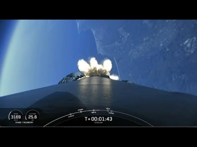 SpaceX launches 50 Starlink satellites from California, nails booster landing