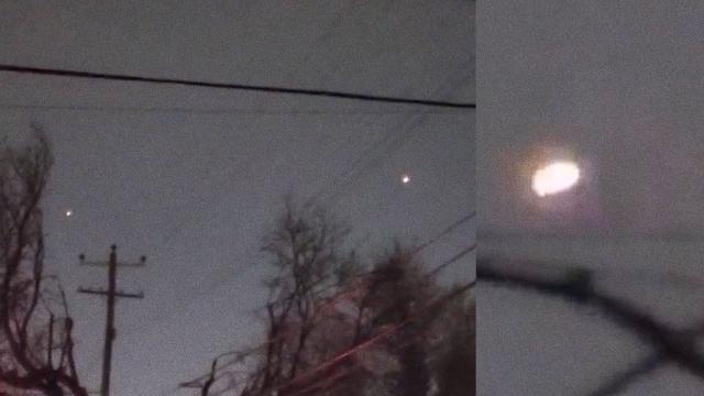 Two UFOs over Chicago, USA, February 2023 ????