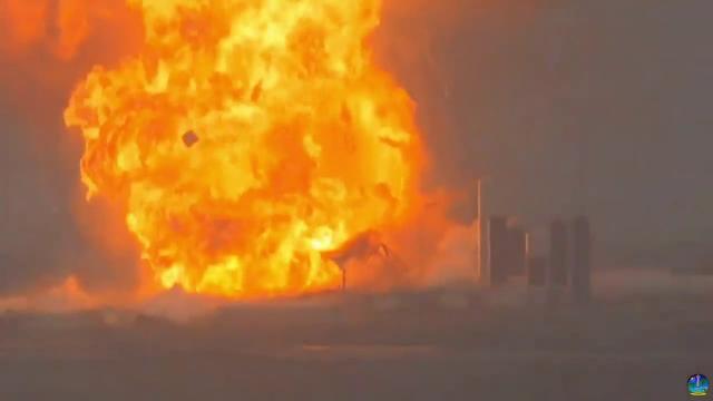 Boom! SpaceX Starship SN4 explodes during latest round of testing