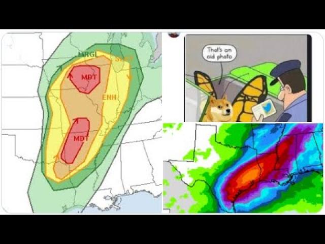 RED ALERT! Tomorrow's Storms gonna be NASTY! Elon uses Trump indictment energy to pump Doge!