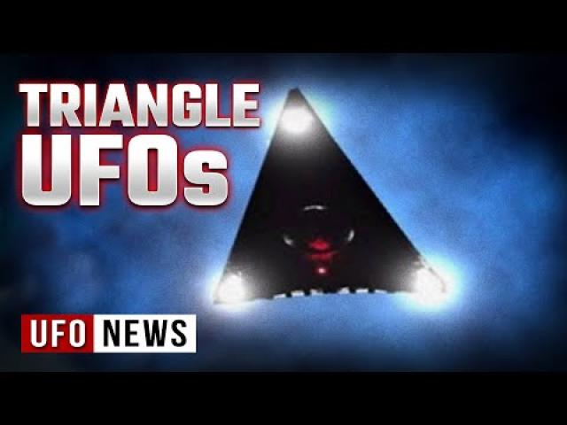 TRIANGULAR UFO with Red Light in the Middle filmed in Virginia, USA ! - UFO News - Jan. 4 ????