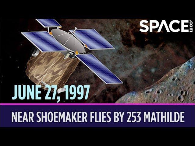 OTD in Space – June 27: NEAR Shoemaker Flies by 253 Mathilde