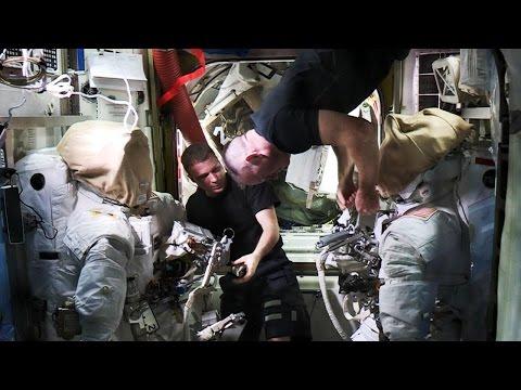 Space Station Live: Prepping For Walking The Walk