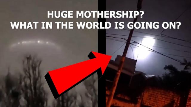 HUGE MOTHERSHIP Caught ON Video? What ON Earth Is Going ON? 2023