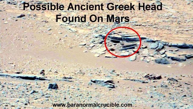 Ancient Greek Head Found On Mars?