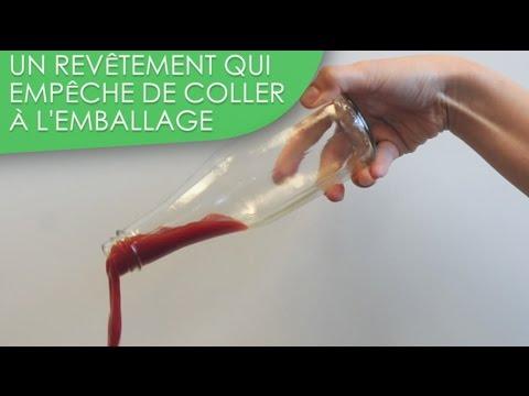 LiquiGlide : Un Revêtement Qui Empêche Au Contenu De Coller Dans Les Emballages