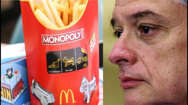 This Ex-Cop Rigged McDonald’s Monopoly Game…And WON for 12 Years