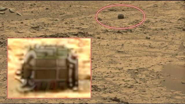 Alien Technology Found On Mars Near Rover