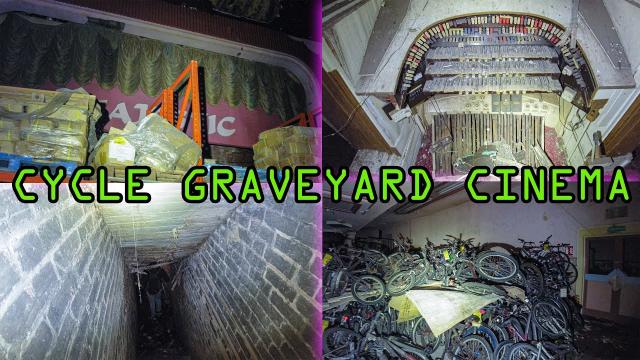 Bike Graveyard Cinema ALARM WENT OFF
