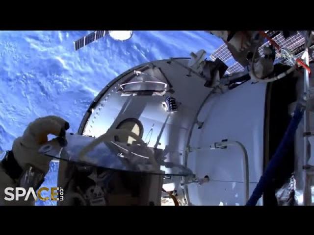 Cosmonauts spacewalk outside Nauka module in these amazing views