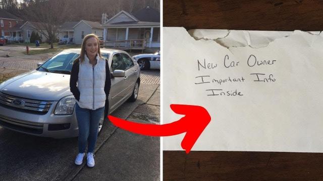 A Letter Found In His Daughter’s New Car Made A Dad Regret The Purchase.