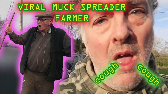 VIRAL SPREADING FARMER coughs in faces at Hoarder House