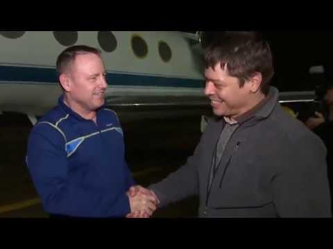 Astronaut Barry Wilmore Returns To Houston