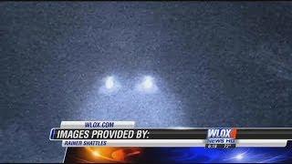 UFO sighting, strange lights caught on trail cam in Cumbest Bluff, Mississippi