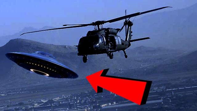 Military Helicopter Chases UFO! You Won't Believe What You See! 2022