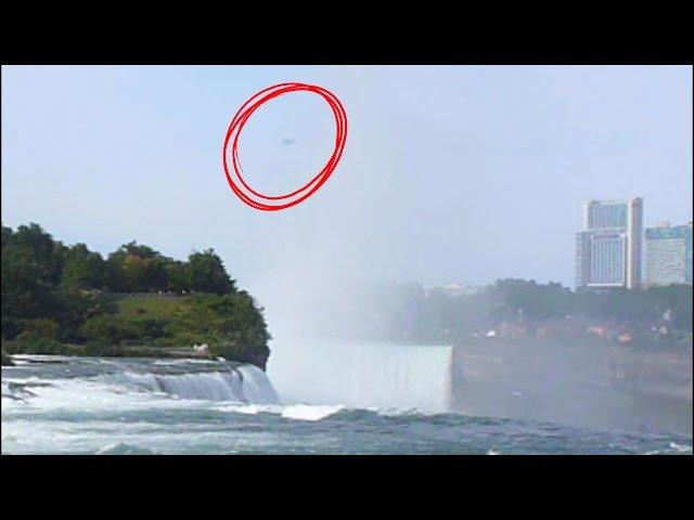 UFO Found In Niagara Falls Video U.S. Canada Border October 2014