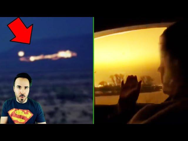 UFOs? Mysterious Lights Over Russia! Unexplained Paranormal Light Phenomena