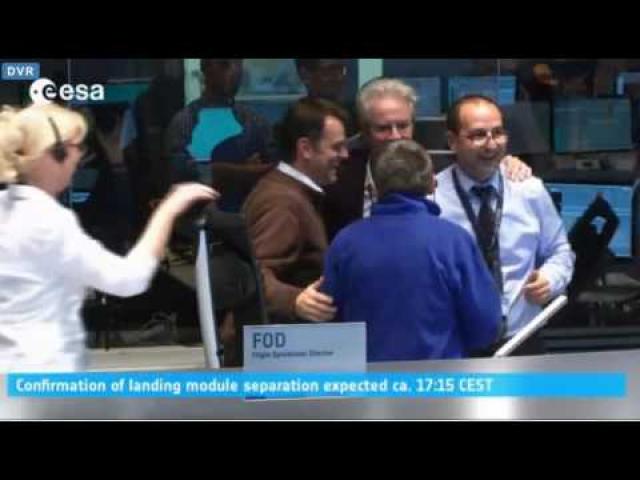 Schiaparelli Lander Separates From TGO - ExoMars Mission Control Confirms | Video