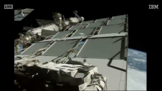 Space Station's 'crazy but well coordinated day' caused by debris field