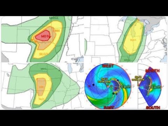 Red Alert! Major Severe Weather Today, Tomorrow & the day after Tomorrow + Solar storm Direct Hit!