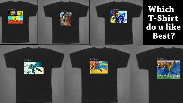 Help me Pick the 1st THORnews T-Shirt Design!  THORnews Fundraiser - The Next Level