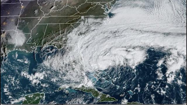 See Tropical Storm Nicole from space as it approaches Florida in time-lapse