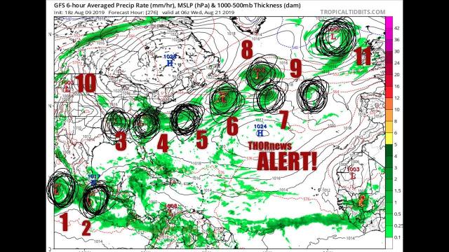 DANGER! GULF HURRICANES? WTF! August 20th+ Asteroid Fight Club version