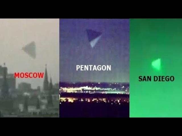 Who owns these pyramidal UFOs that are flying in restricted airspace?