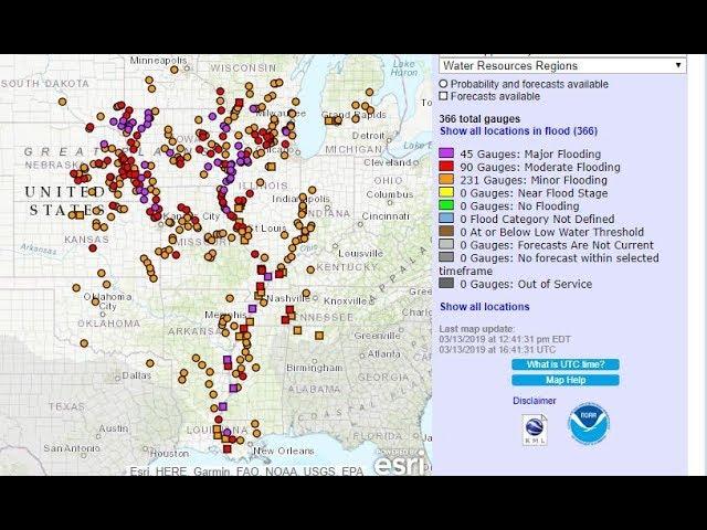 Catastrophic Mid-West USA Flooding, Depopulation Plans, the Media & Politicians