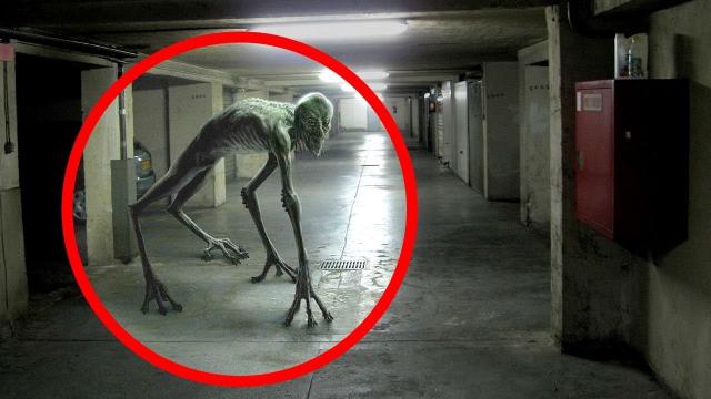 Mysterious Creatures, Aliens and UFOs caught on surveillance cameras