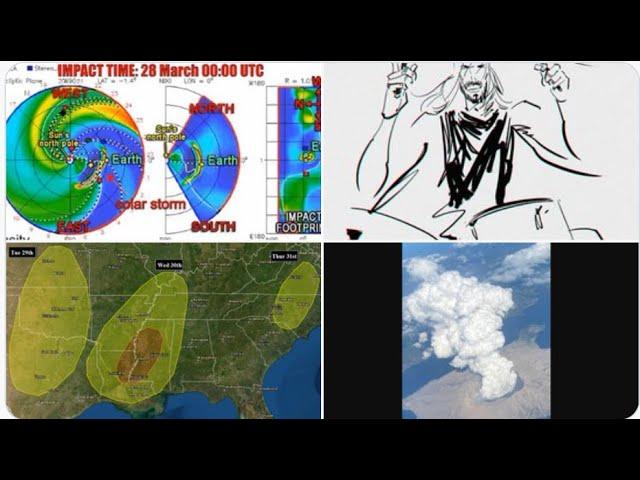 Super Red Alert! Solar Storm, Wildfires & ANOTHER multi-state 72 Hour Severe Weather USA Event!!!